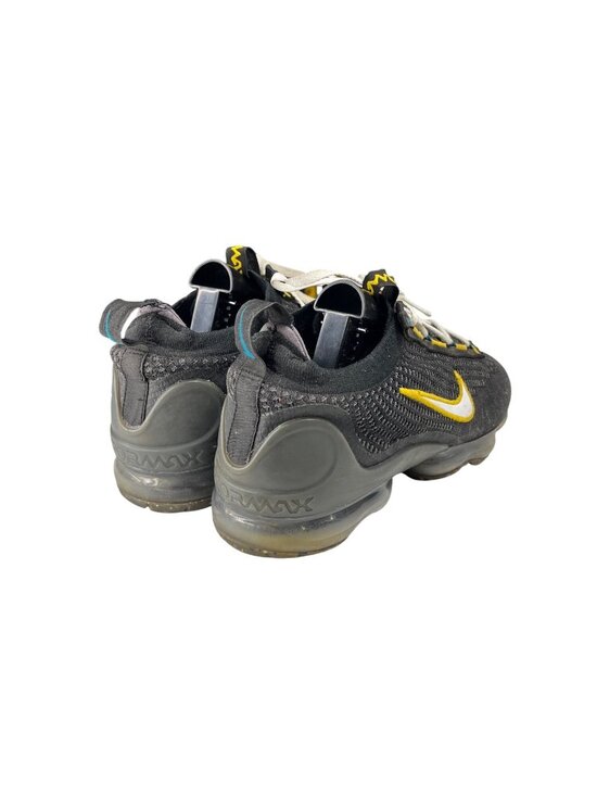 Nike Air VaporMax 2021 Flyknit Mens Shoes Size 11 Black/Yellow Lightweight